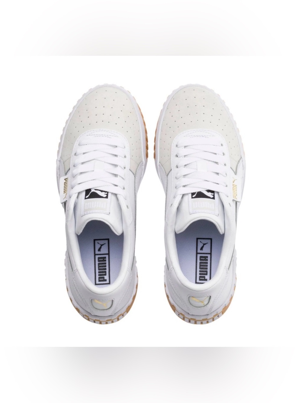 Puma Cali Exotic Women’s White shoes size 7.5 with box - Picture 3 of 14